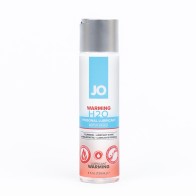 Lubricante H2O Warming a Base de Agua 4 oz. para Placer Mejorado