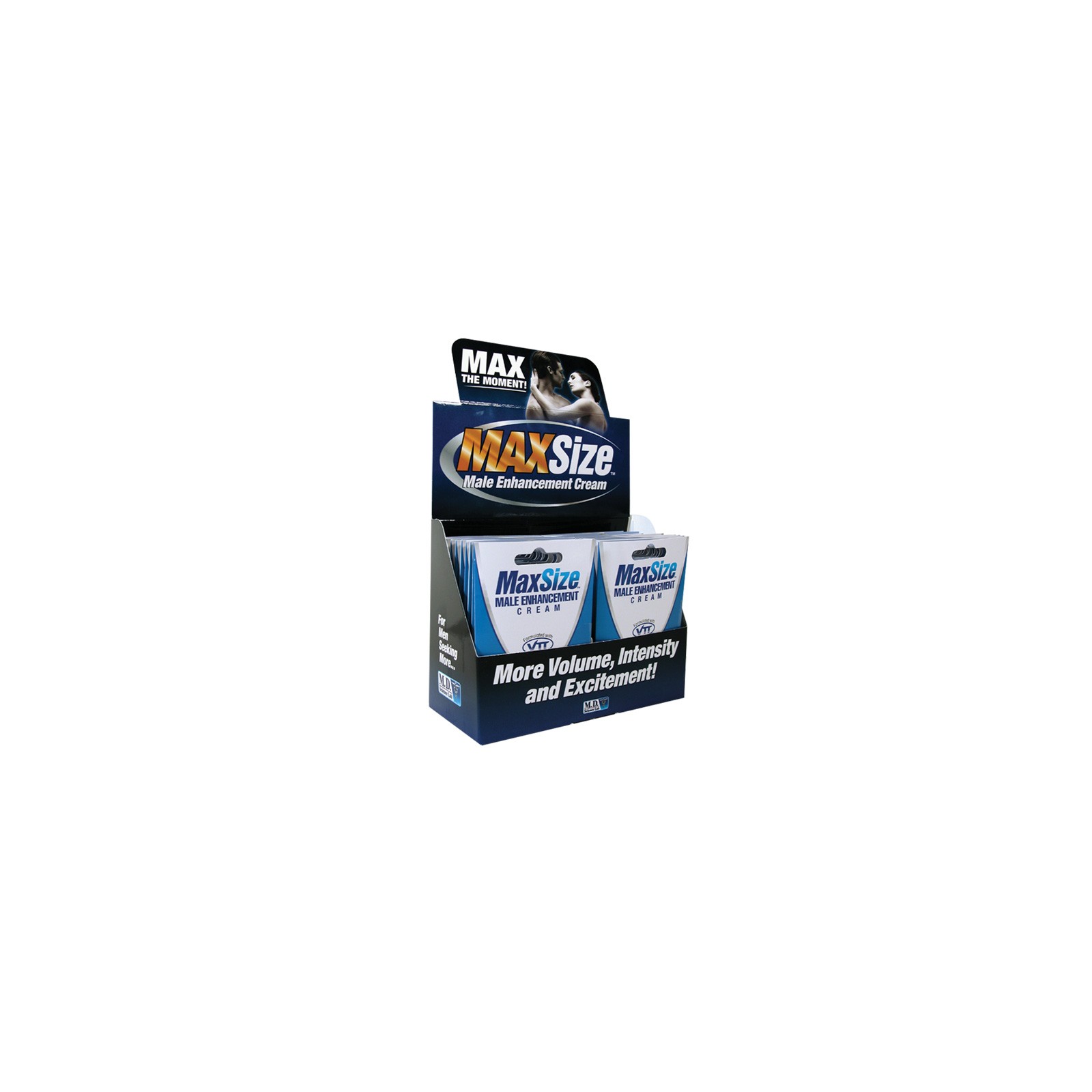 MaxSize Male Enhancement Cream Display