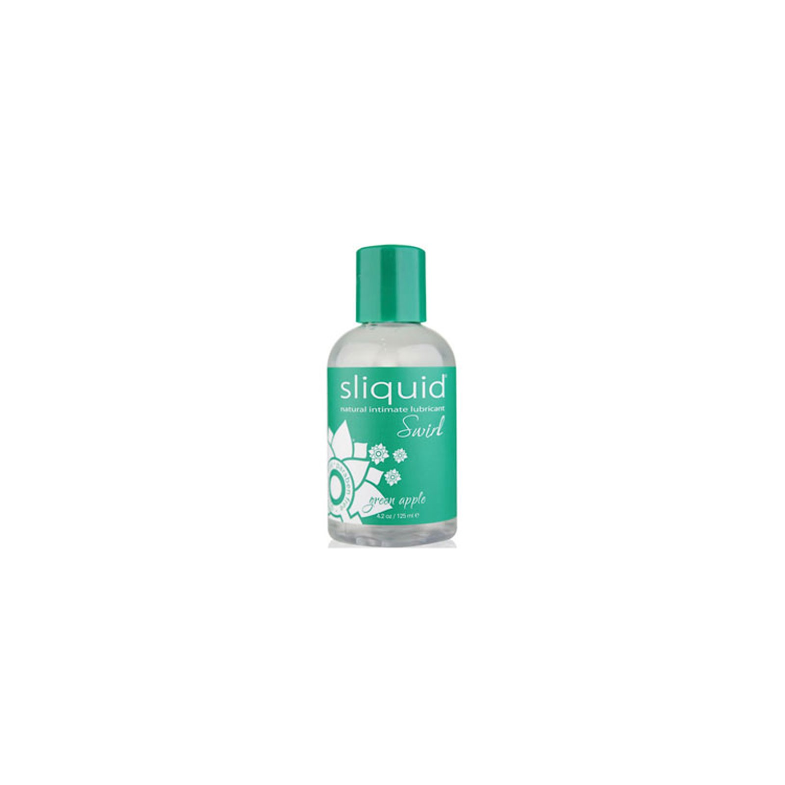 Sliquid Swirl Green Apple Tart Flavor Lubricant - 4 oz