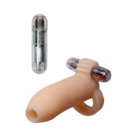 Real Feel Penis Enhancer with Vibe - Enhance Pleasure