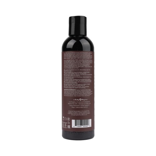 Earthly Body Hemp Seed Massage Oil Skinny Dip 8 oz.