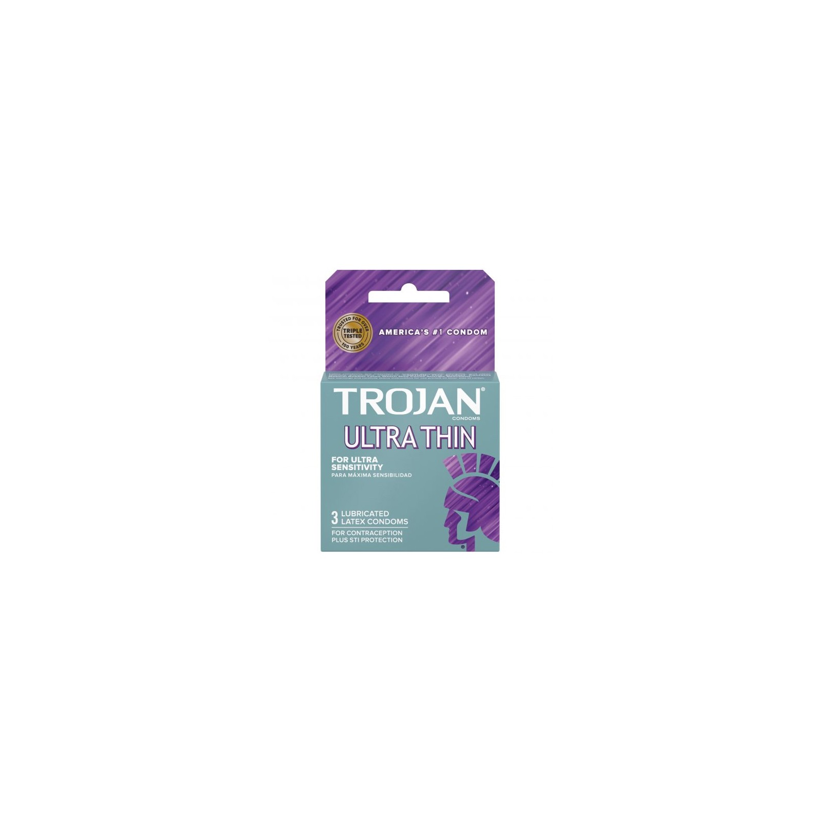 Condones Lubricados Ultra Finos Trojan