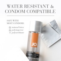 Lubricante Anal Silicona JO Premium Original 2 oz.