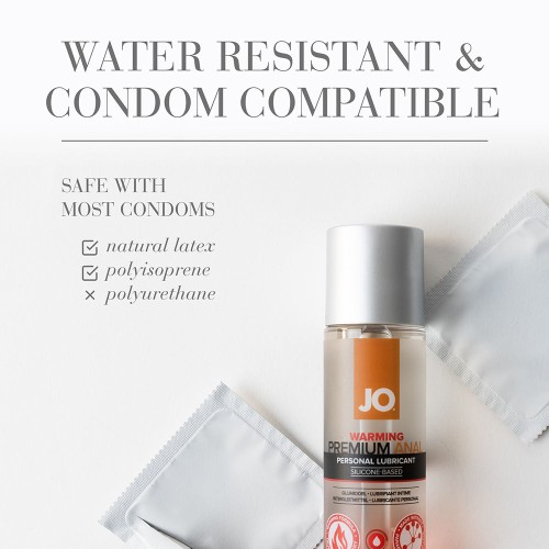 Lubricante Anal Calentador Premium JO 2 oz para Placer Intenso