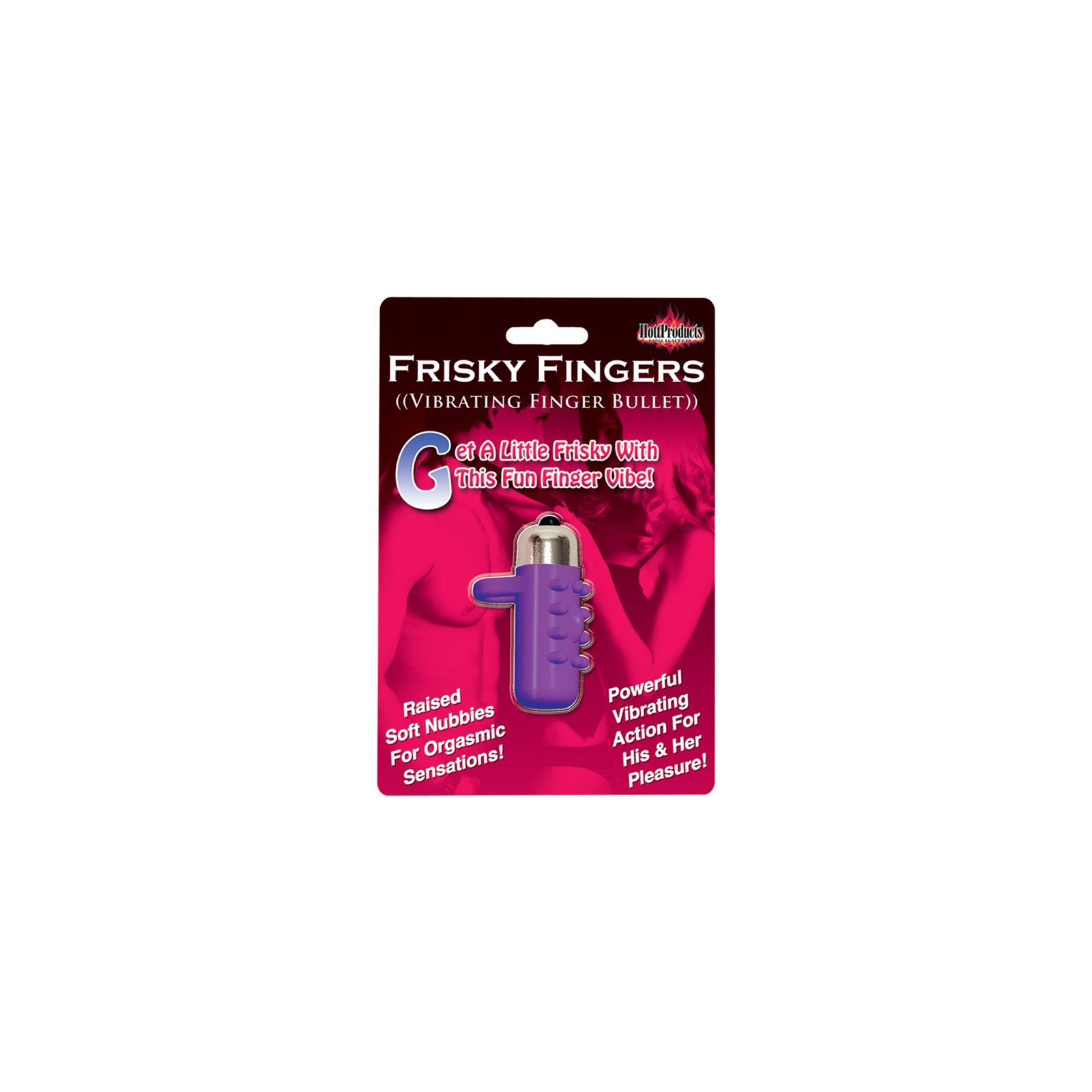 Frisky Fingers Purple Finger Vibrator