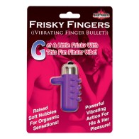 Frisky Fingers Purple Finger Vibrator