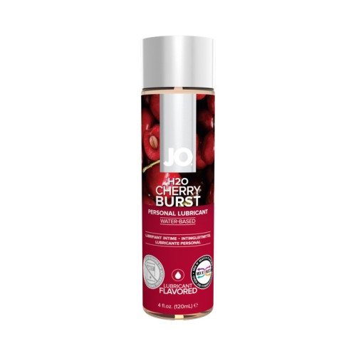 JO H2O Cherry Burst Flavored Lubricant 4 oz.