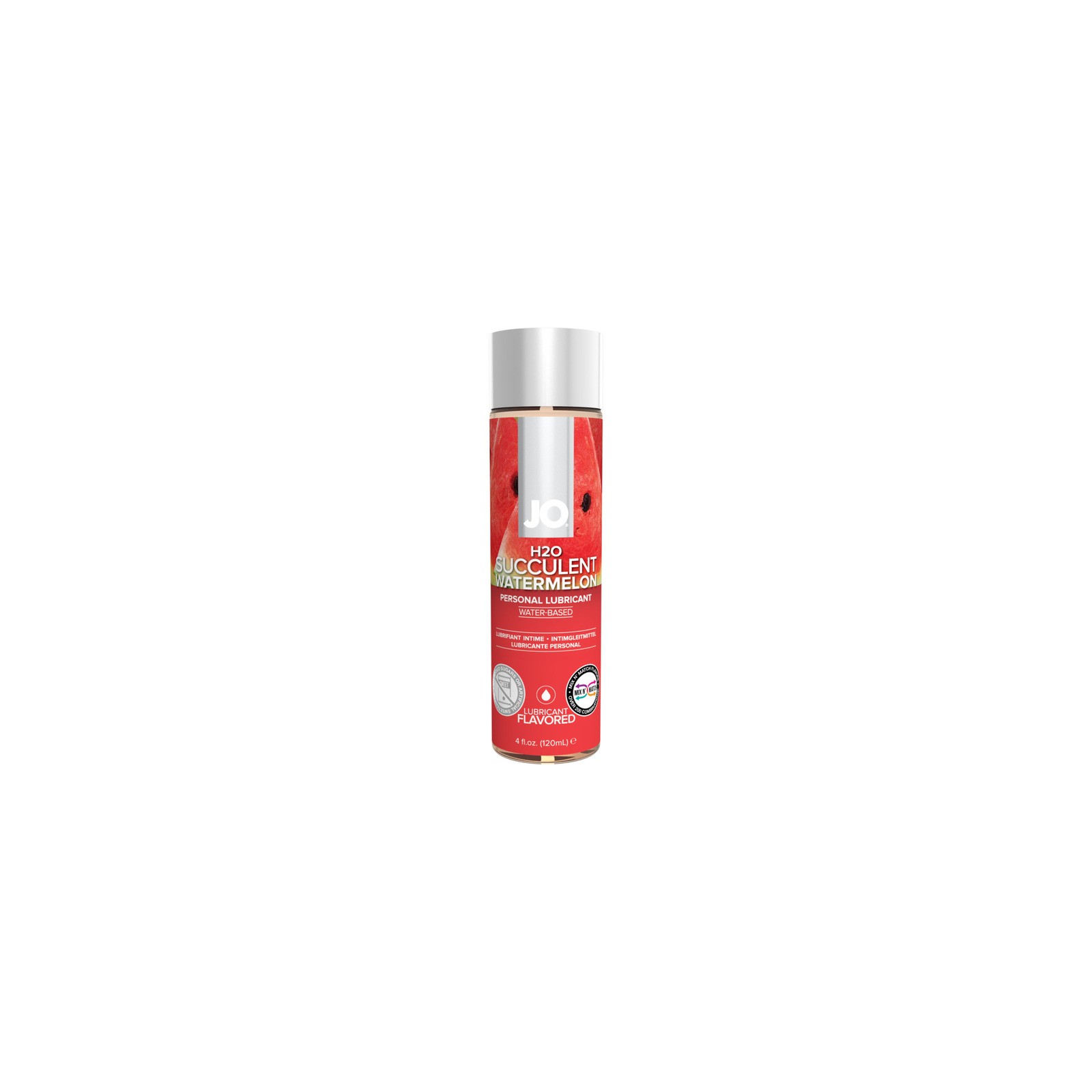 Lubricante Sabor Sandía JO H2O 4 oz.