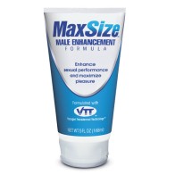 MaxSize Male Enhancement Formula Cream 5 oz - Boost Performance