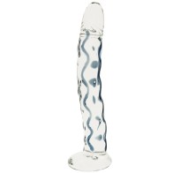 Glass Gem Dildo for Elegant Pleasure