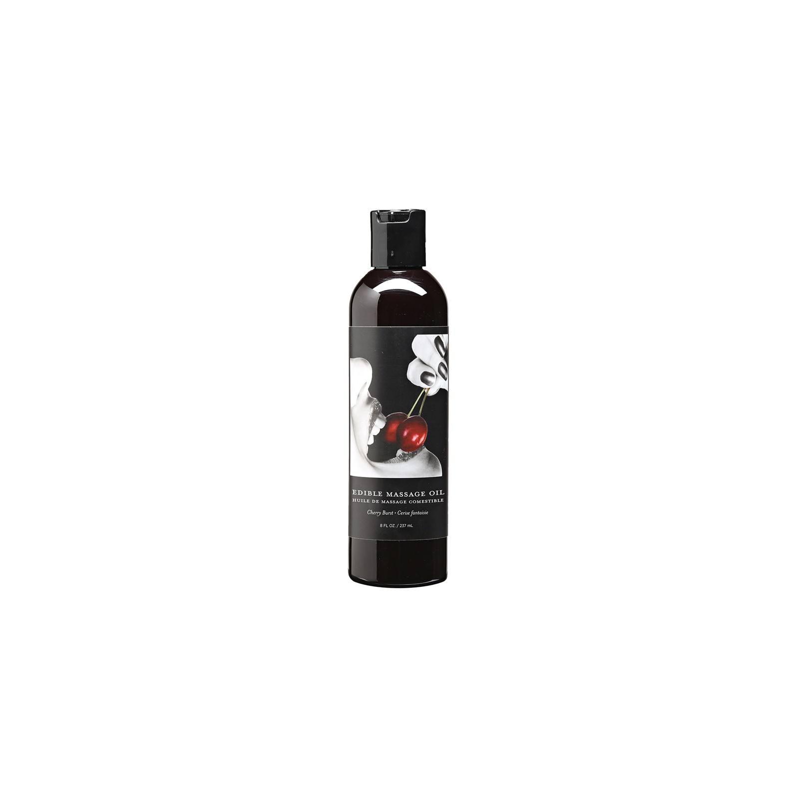 Aceite de Masaje Comestible Cherry Burst de Earthly Body para Placer Íntimo