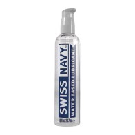 Lubricante a Base de Agua Swiss Navy para una Intimidad Suave