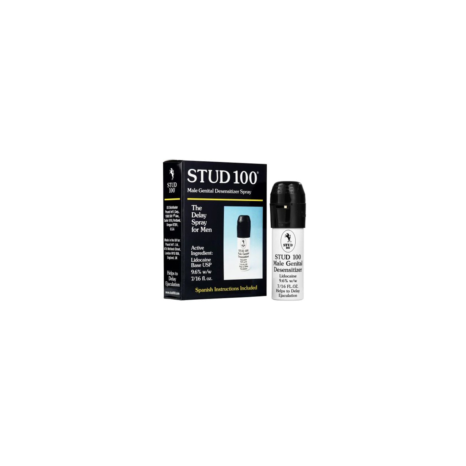 Spray Retardante Stud 100 para Hombres