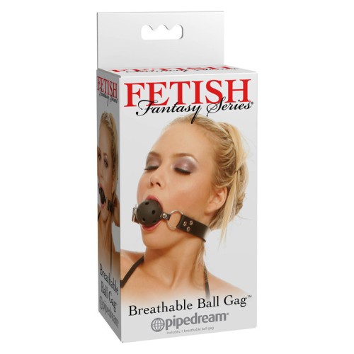 Ball Gag Ajustable y Transpirable Fetish Fantasy