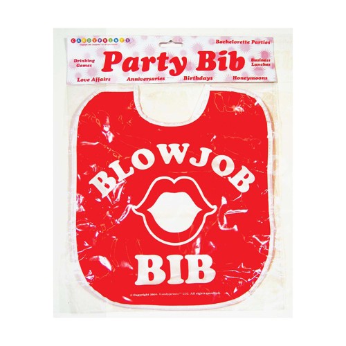 Funny Blow Job Bib for Bachelorette Parties