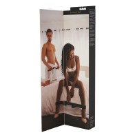 Sportsheets Adjustable Bondage Bar Black