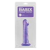 Pipedream Basix 6.5in Purple Dong Suction Cup