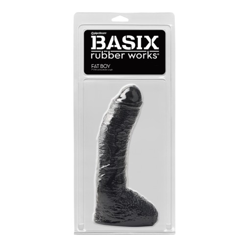 Pipedream Basix Fat Boy Dildo Black