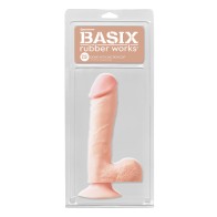 Pipedream Basix 7.5 in. Dong with Suction Cup