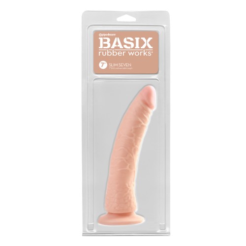 Dildo Slim 7 in. Pipedream Basix - Seguro y Versátil