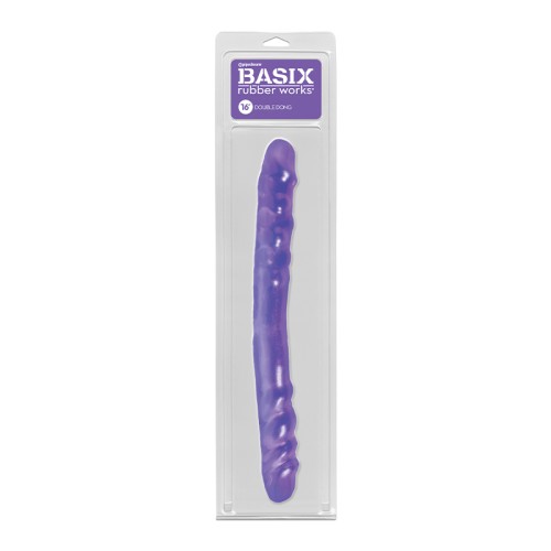 Pipedream Basix Doble Dong de 16 in. para Placer Versátil