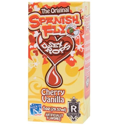 Spanish Fly Sex Drops - Cherry Vanilla for Enhanced Intimacy