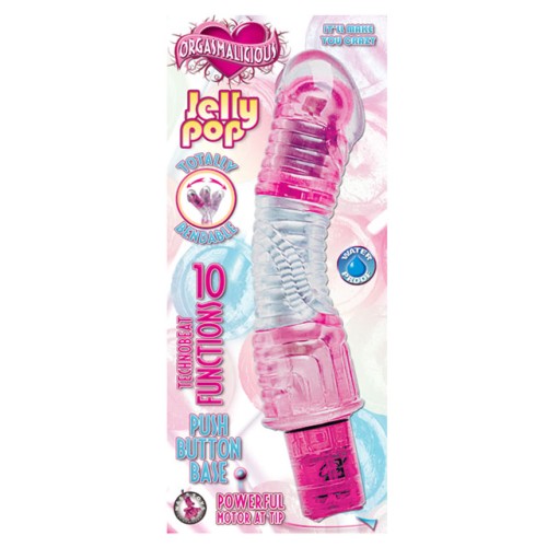 Orgasmalicious Jelly Pop Multispeed Vibrator