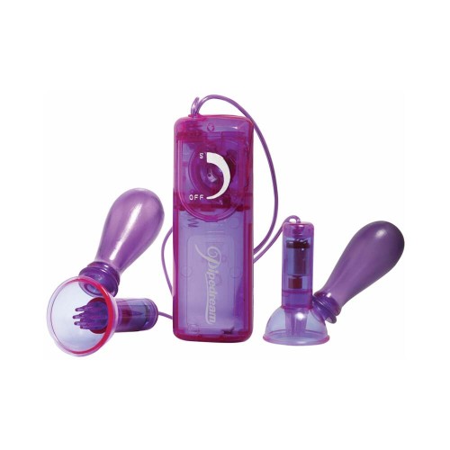 Fetish Fantasy Vibrating Nipple Pumps Set