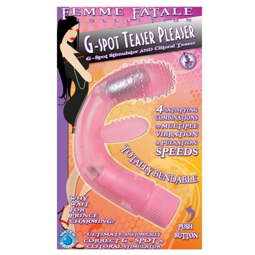 Femme Fatale G-Spot Teaser a Prueba de Agua Rosa