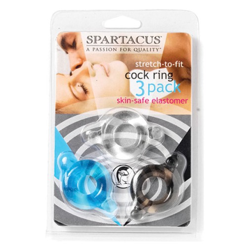 Elastomer Cock Ring Set