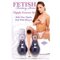 Set de Erectores de Pezones Fetish Fantasy Pipedream para Juego Emocionante