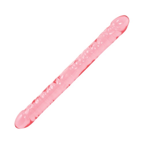 Crystal Jellies Double Dong - 18in Pink