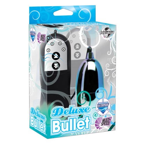 Pipedream Deluxe Bullet Vibrator - Turquoise/Black