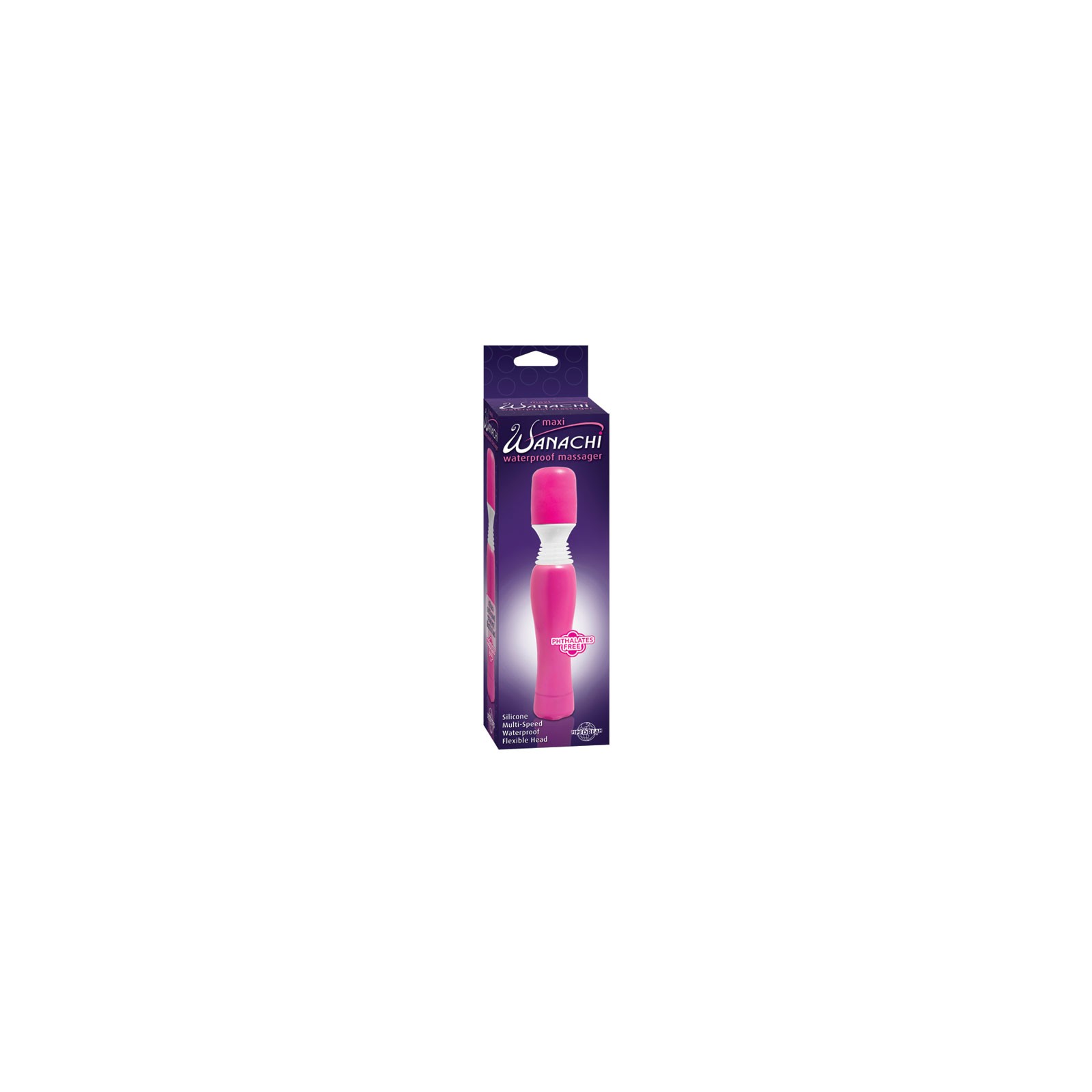 Pipedream Maxi Wanachi Waterproof Massager Pink