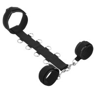 Sportsheets Adjustable Neck & Wrist Restraint Black