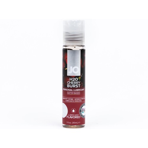 JO H2O Cherry Burst Flavored Lubricant 1 oz. - Water-Based