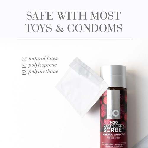 JO H2O Raspberry Sorbet Flavored Lubricant