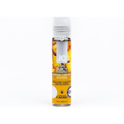 Lubricante Sabor Piña Jugosa JO H2O - 1 oz