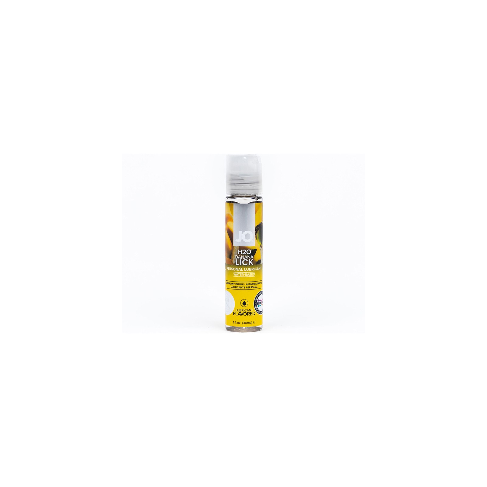 JO H2O Banana Lick Flavored Water-Based Lubricant 1 oz.