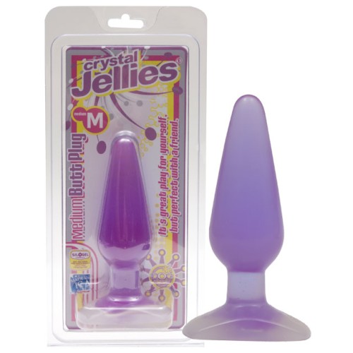 Crystal Jellies Medium Butt Plug for Delicious Pleasure