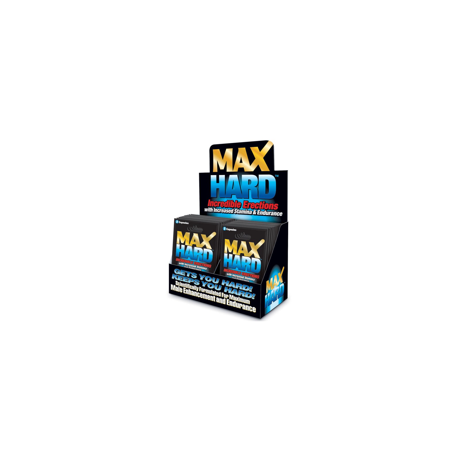 MaxHard Cápsulas de Realce 2-Pack