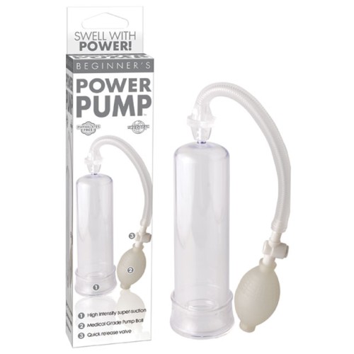 Pipedream Power Pump para Principiantes Transparente