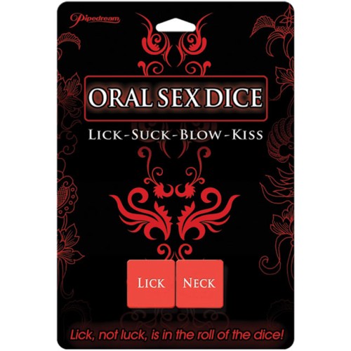 Dados de Sexo Oral: Lamer-Succionar-Soplar-Besar