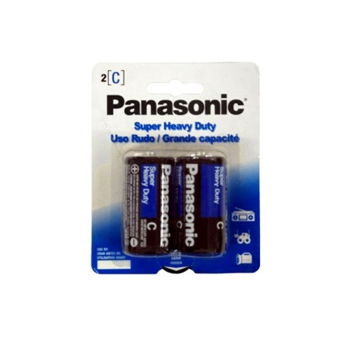 Baterías Panasonic C-2 Super Heavy Duty para Potencia Duradera