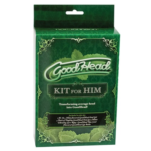 GoodHead Kit for Him - Ultimate Oral Experience