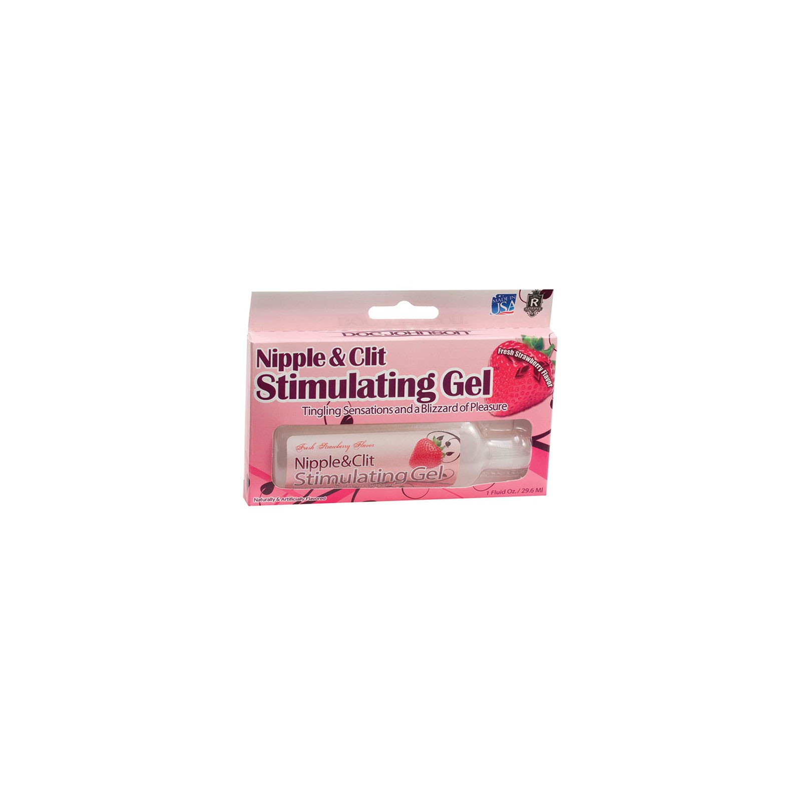 Nipple & Clit Stimulating Gel 1oz Strawberry