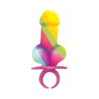 Rainbow Ring Pop Exhibidor - Golosinas Divertidas para Fiestas