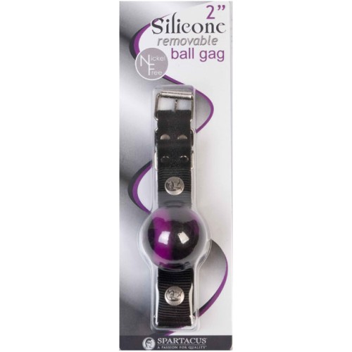 Spartacus Silicone Removable Ball Gag