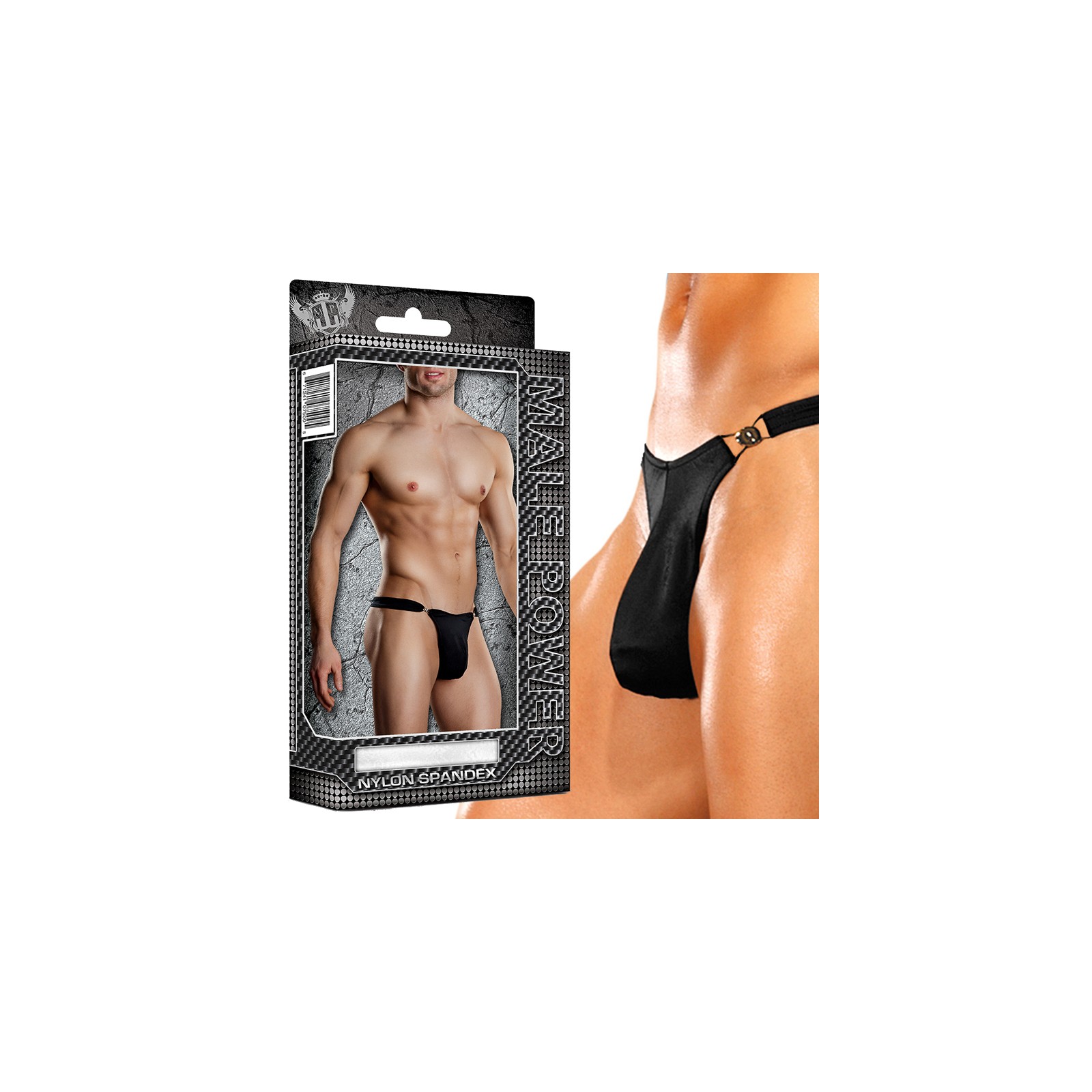 Male Power Bong Clip Thong L/XL