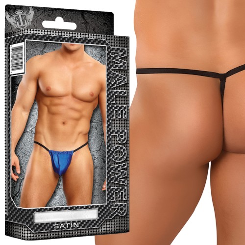 Tanga de Lycra Satinada Male Power Talla Única